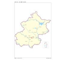 北京市 1∶98萬 16開