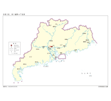 广东省 1∶350万 16开
