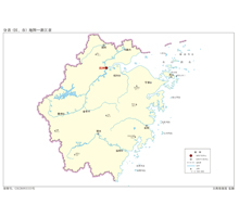 浙江省 1∶250万 16开