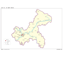 重庆市 1∶260万 16开