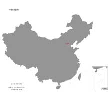 中国地图  1:3200万  32开标准地图