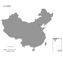 中国地图  1:4800万  64开标准地图
