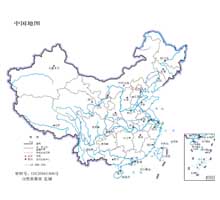 中国地图  1:4800万  64开标准地图
