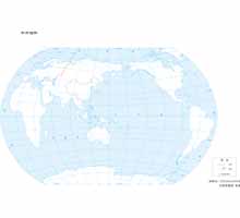 世界地图一 1:1亿 8开标准地图