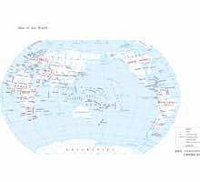 世界地圖（英文版）二 1:1億 8開(kāi)