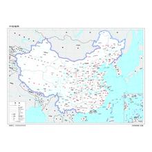 中国地图 1:1600万 8开标准地图
