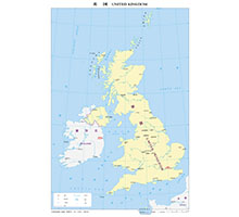 英国标准地图